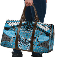 Aotearoa Iwi Ngati Porou Travel Bag Maori Kowhaiwhai Pattern