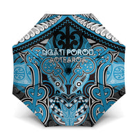 Aotearoa Iwi Ngati Porou Umbrella Maori Kowhaiwhai Pattern