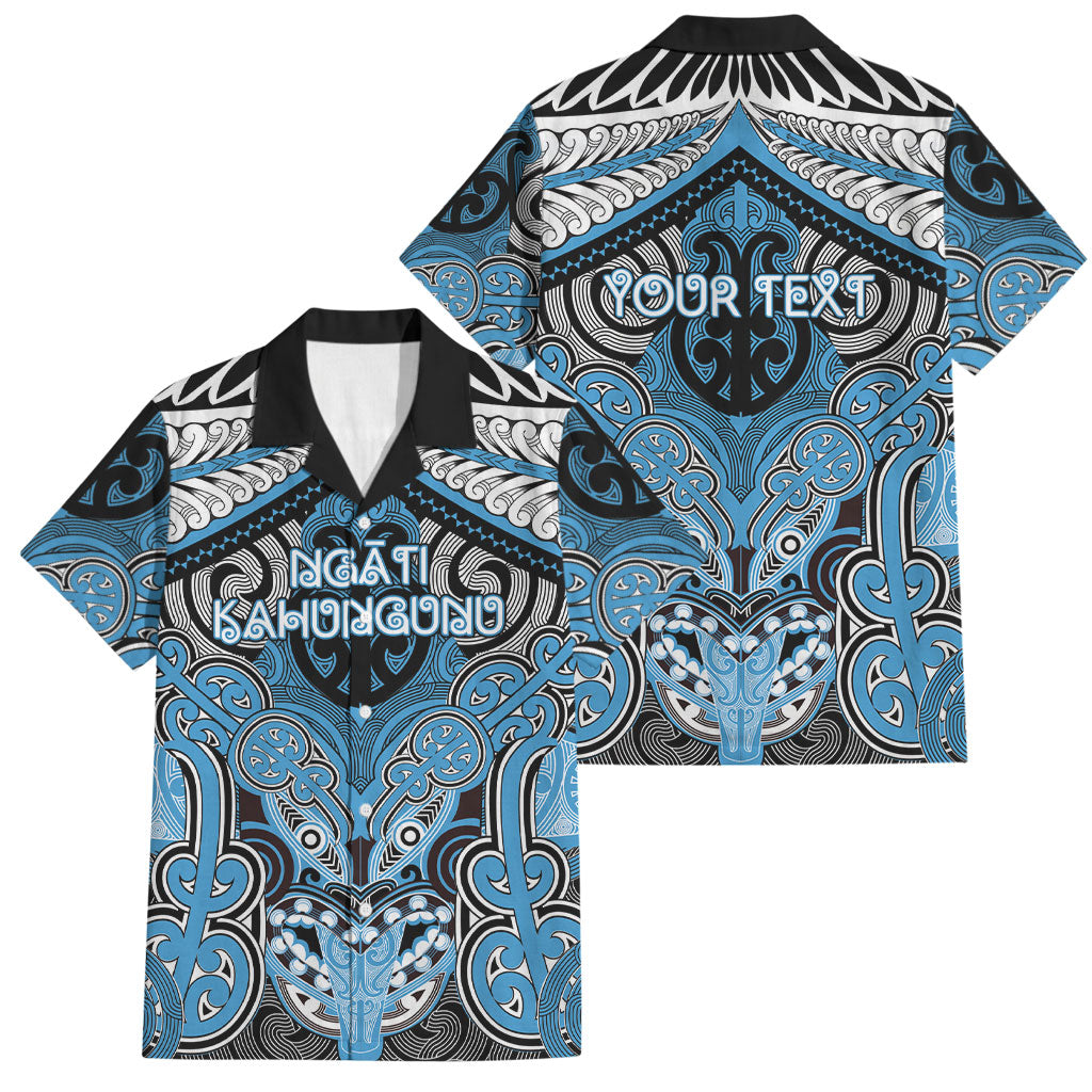 Aotearoa Iwi Ngati Kahungunu Personalised Family Matching Summer Maxi Dress and Hawaiian Shirt Maori Kowhaiwhai Pattern