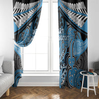 Aotearoa Iwi Ngati Kahungunu Window Curtain Maori Kowhaiwhai Pattern