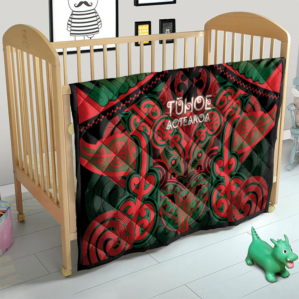 Aotearoa Iwi Tuhoe Quilt Maori Kowhaiwhai Pattern