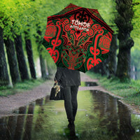 Aotearoa Iwi Tuhoe Umbrella Maori Kowhaiwhai Pattern