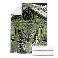 Aotearoa Iwi Whakatohea Blanket Maori Kowhaiwhai Pattern