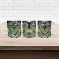 Aotearoa Iwi Whakatohea Personalised Ceramic Mug Maori Kowhaiwhai Pattern