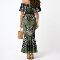 Aotearoa Iwi Whakatohea Personalised Mermaid Dress Maori Kowhaiwhai Pattern LT19 - Polynesian Pride
