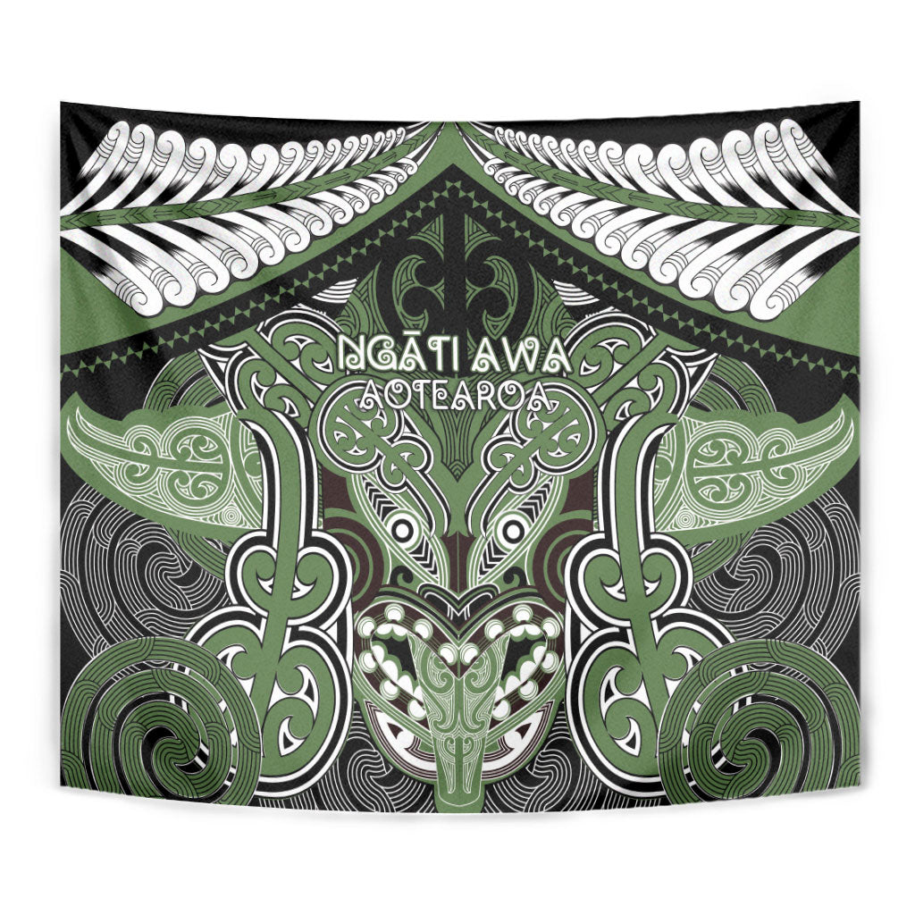 Aotearoa Iwi Ngati Awa Tapestry Maori Kowhaiwhai Pattern