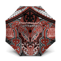 Aotearoa Iwi Rongowhakaata Umbrella Maori Kowhaiwhai Pattern