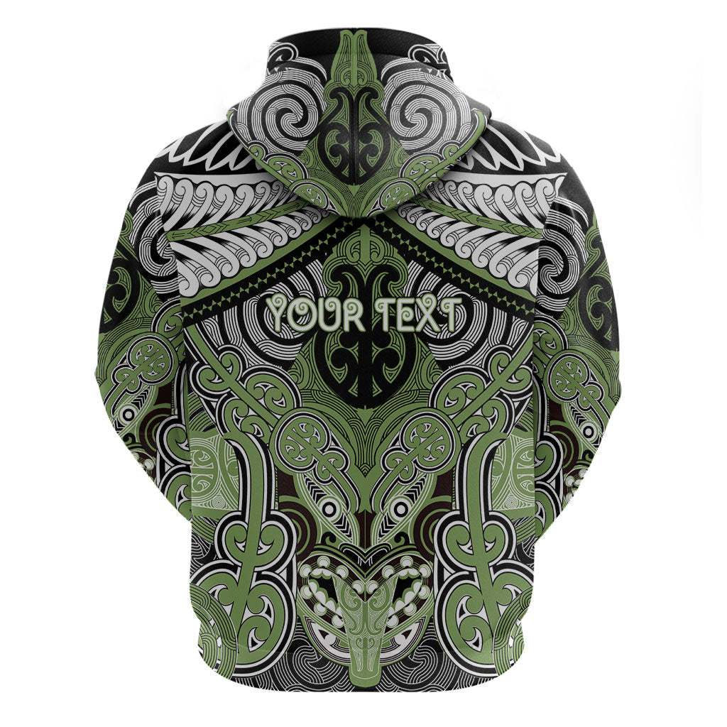 Aotearoa Iwi Ngati Raukawa Personalised Hoodie Maori Kowhaiwhai Pattern