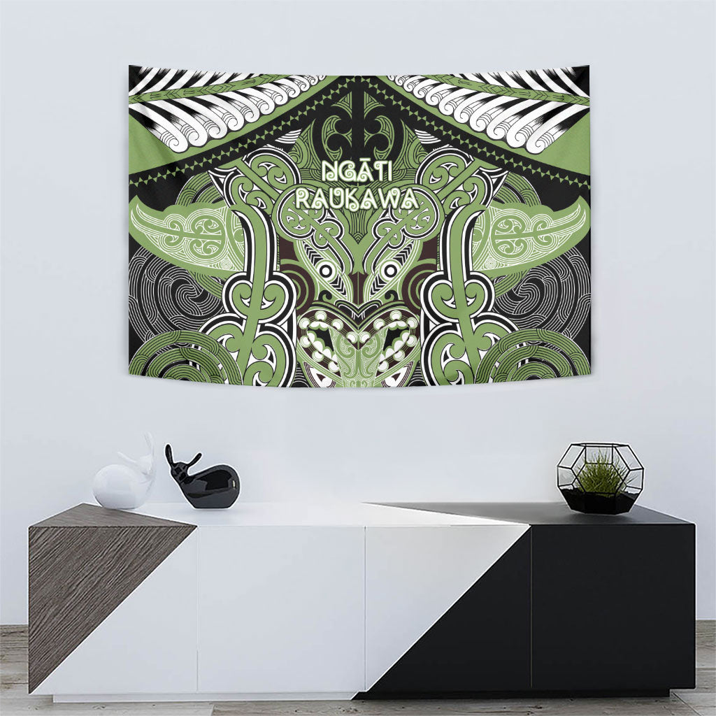 Aotearoa Iwi Ngati Raukawa Tapestry Maori Kowhaiwhai Pattern