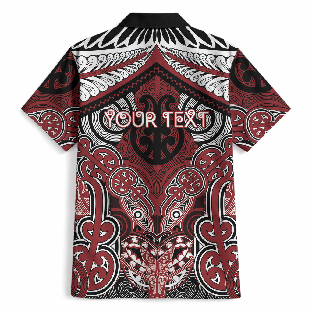 Aotearoa Iwi Ngati Toa Personalised Hawaiian Shirt Maori Kowhaiwhai Pattern LT19 - Polynesian Pride