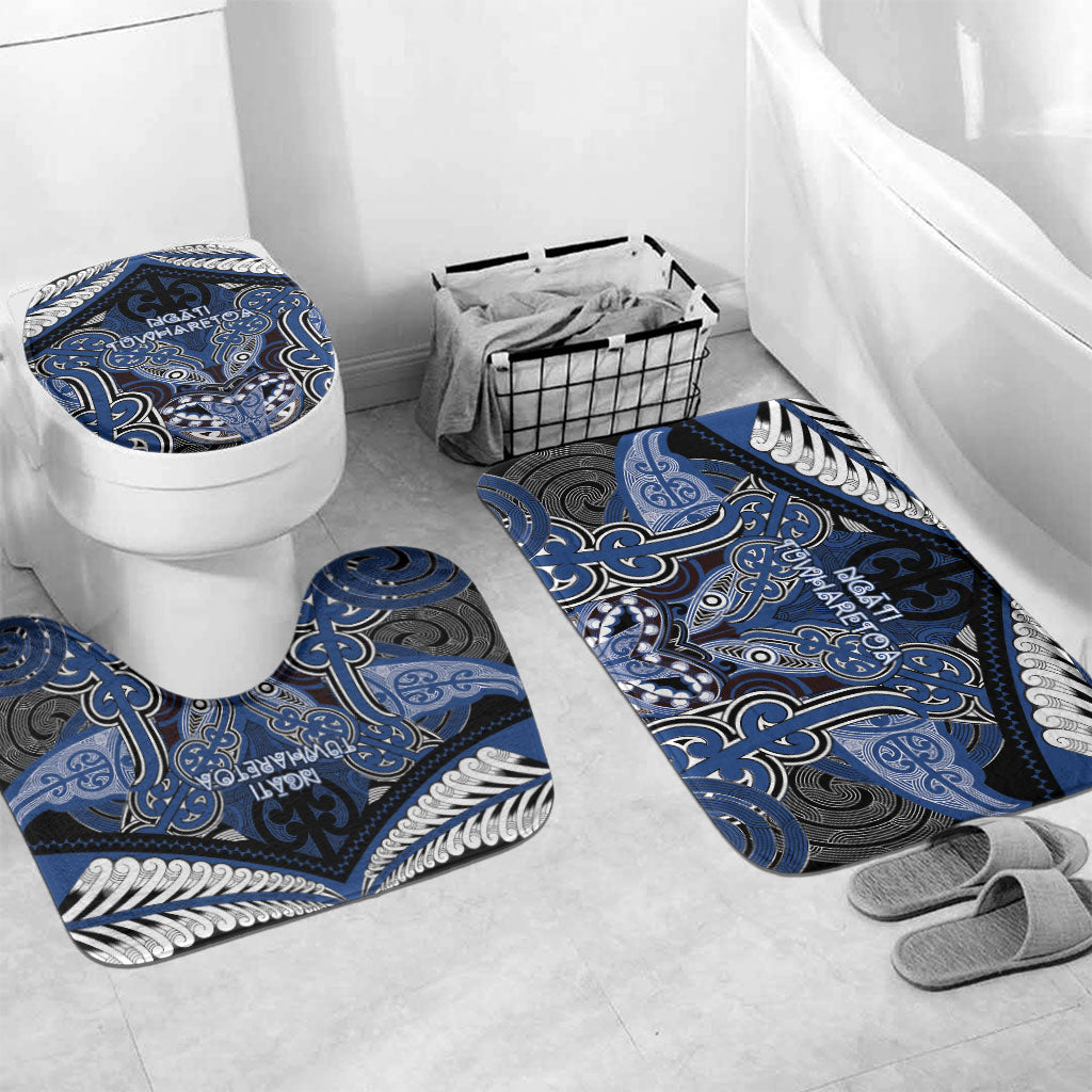 Aotearoa Iwi Ngati Tuwharetoa Bathroom Set Maori Kowhaiwhai Pattern