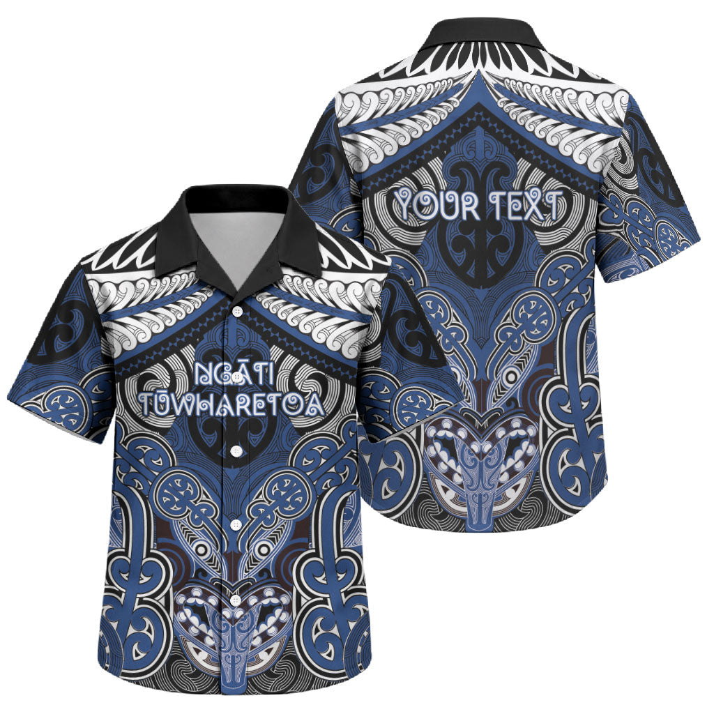 Aotearoa Iwi Ngati Tuwharetoa Personalised Family Matching Long Sleeve Bodycon Dress and Hawaiian Shirt Maori Kowhaiwhai Pattern