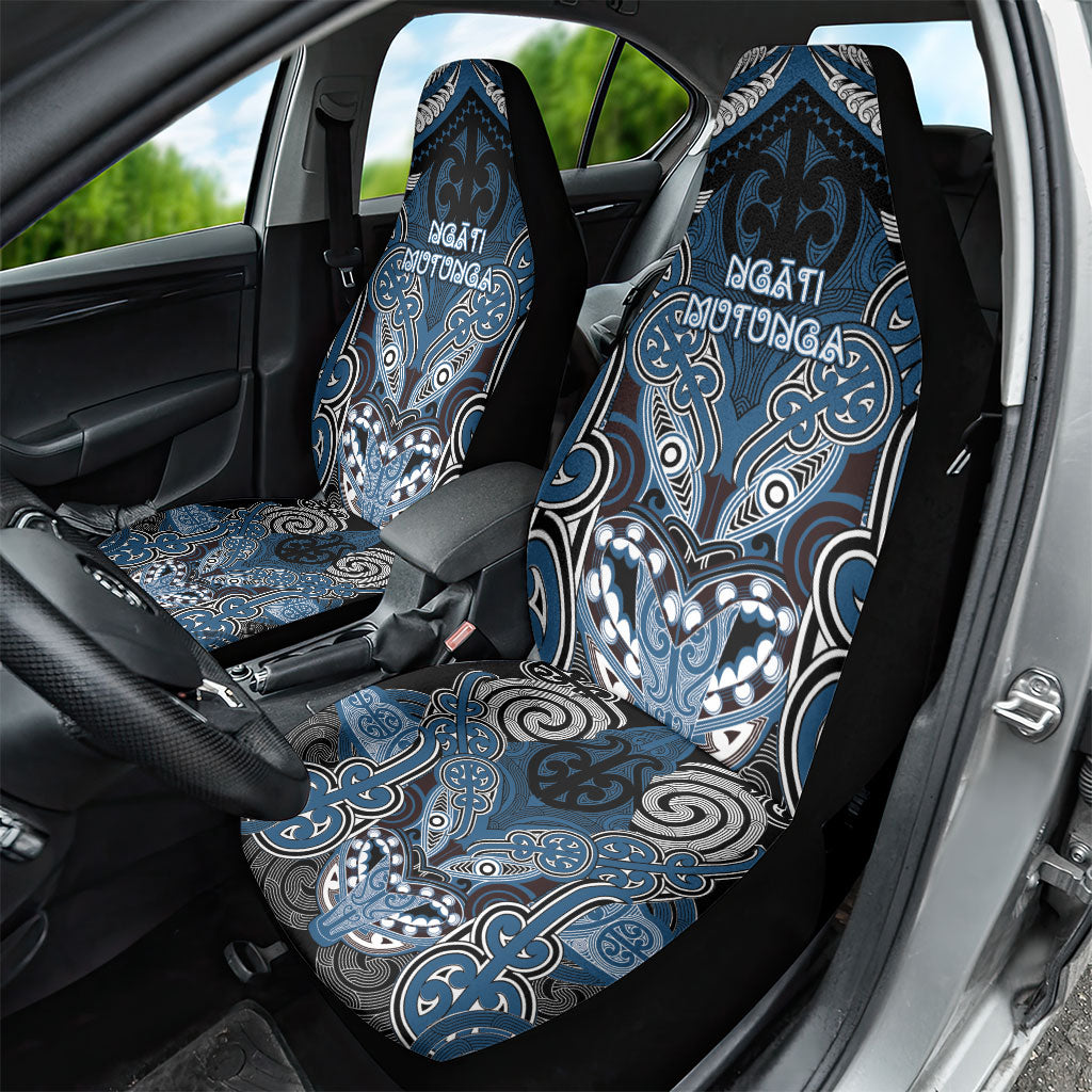 Aotearoa Iwi Ngati Mutunga Car Seat Cover Maori Kowhaiwhai Pattern