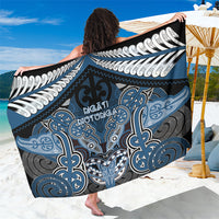 Aotearoa Iwi Ngati Mutunga Sarong Maori Kowhaiwhai Pattern