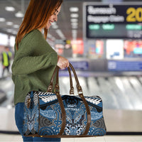Aotearoa Iwi Ngati Mutunga Travel Bag Maori Kowhaiwhai Pattern