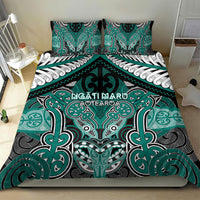 Aotearoa Iwi Ngati Maru Bedding Set Maori Kowhaiwhai Pattern