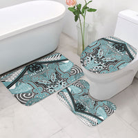 Aotearoa Iwi Ngati Paoa Bathroom Set Maori Kowhaiwhai Pattern