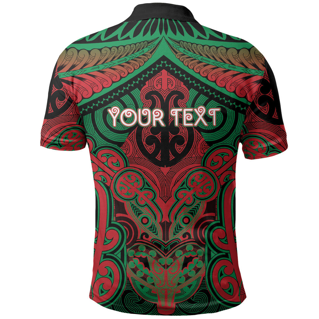 Aotearoa Iwi Ngati Hine Personalised Polo Shirt Maori Kowhaiwhai Pattern
