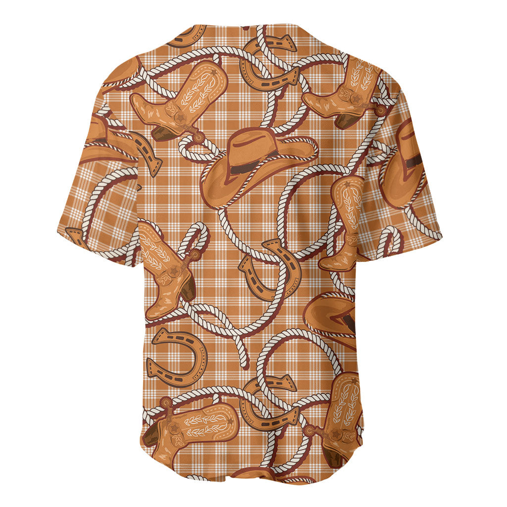 Brown Hawaii Palaka Cowboy Baseball Jersey Hawaiian Paniolo Festival Spirit LT19 - Polynesian Pride