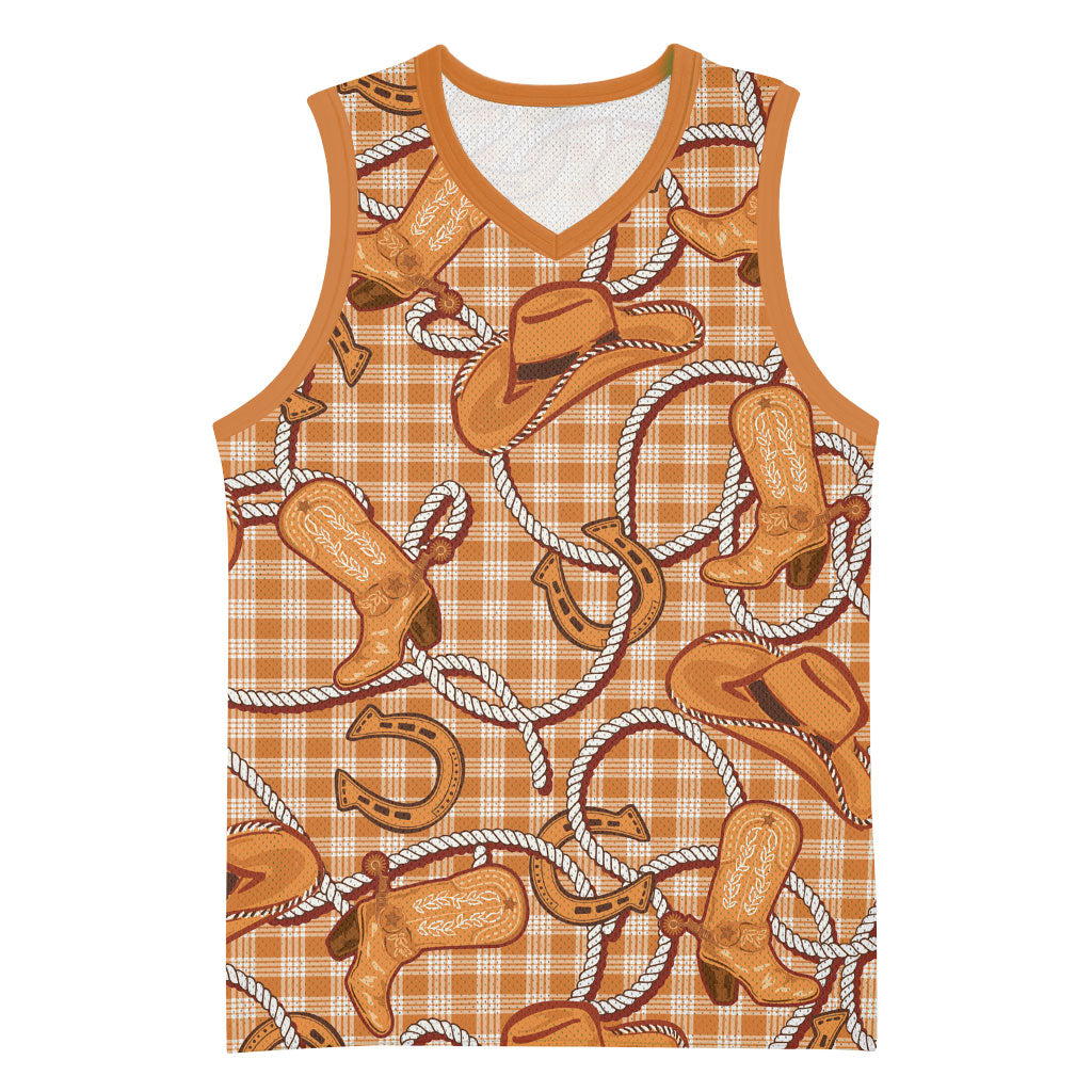 Brown Hawaii Palaka Cowboy Basketball Jersey Hawaiian Paniolo Festival Spirit