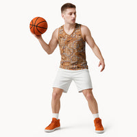 Brown Hawaii Palaka Cowboy Basketball Jersey Hawaiian Paniolo Festival Spirit LT19 - Polynesian Pride