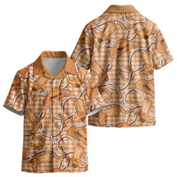 Brown Hawaii Palaka Cowboy Kid Hawaiian Shirt Hawaiian Paniolo Festival Spirit LT19 - Polynesian Pride