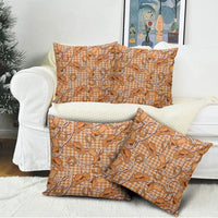 Brown Hawaii Palaka Cowboy Pillow Cover Hawaiian Paniolo Festival Spirit LT19 - Polynesian Pride