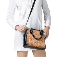 Brown Hawaii Palaka Cowboy Shoulder Handbag Hawaiian Paniolo Festival Spirit LT19 - Polynesian Pride