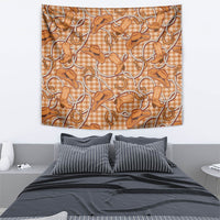 Brown Hawaii Palaka Cowboy Tapestry Hawaiian Paniolo Festival Spirit LT19 - Polynesian Pride