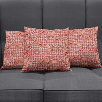 Red Hawaii Palaka Cowboy Pillow Cover Hawaiian Paniolo Festival Spirit LT19 - Polynesian Pride