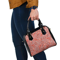 Red Hawaii Palaka Cowboy Shoulder Handbag Hawaiian Paniolo Festival Spirit LT19 - Polynesian Pride