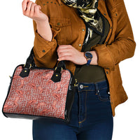 Red Hawaii Palaka Cowboy Shoulder Handbag Hawaiian Paniolo Festival Spirit LT19 - Polynesian Pride