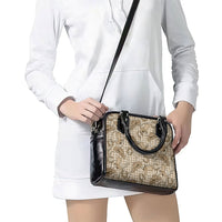 Beige Hawaii Palaka Cowboy Shoulder Handbag Hawaiian Paniolo Festival Spirit LT19 - Polynesian Pride