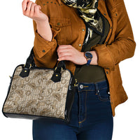 Beige Hawaii Palaka Cowboy Shoulder Handbag Hawaiian Paniolo Festival Spirit LT19 - Polynesian Pride