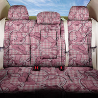Pink Hawaii Palaka Cowboy Back Car Seat Cover Hawaiian Paniolo Festival Spirit LT19 One Size Pink - Polynesian Pride