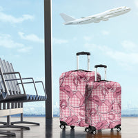 Pink Hawaii Palaka Cowboy Luggage Cover Hawaiian Paniolo Festival Spirit LT19 - Polynesian Pride
