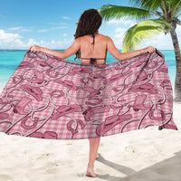 Pink Hawaii Palaka Cowboy Sarong Hawaiian Paniolo Festival Spirit LT19 - Polynesian Pride