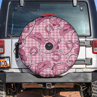 Pink Hawaii Palaka Cowboy Spare Tire Cover Hawaiian Paniolo Festival Spirit LT19 Pink - Polynesian Pride