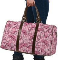 Pink Hawaii Palaka Cowboy Travel Bag Hawaiian Paniolo Festival Spirit LT19 - Polynesian Pride