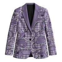 Purple Hawaii Palaka Cowboy Blazer Hawaiian Paniolo Festival Spirit LT19 Unisex Purple - Polynesian Pride