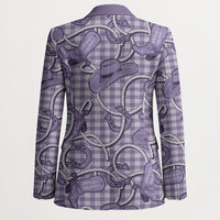 Purple Hawaii Palaka Cowboy Blazer Hawaiian Paniolo Festival Spirit LT19 - Polynesian Pride
