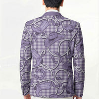 Purple Hawaii Palaka Cowboy Blazer Hawaiian Paniolo Festival Spirit LT19 - Polynesian Pride