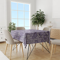 Purple Hawaii Palaka Cowboy Tablecloth Hawaiian Paniolo Festival Spirit LT19 - Polynesian Pride