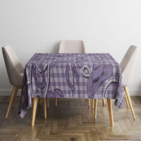 Purple Hawaii Palaka Cowboy Tablecloth Hawaiian Paniolo Festival Spirit LT19 - Polynesian Pride