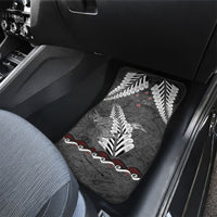 New Zealand Weka Personalised Car Mats Aotearoa Hen Silver Fern Maori Pattern LT22 - Polynesian Pride