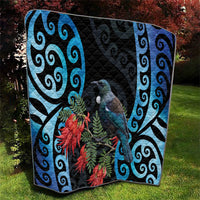 Tui Bird Kakabeak New Zealand Quilt Clianthus Galaxy Maori Koru Pattern