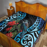 Tui Bird Kakabeak New Zealand Quilt Clianthus Galaxy Maori Koru Pattern