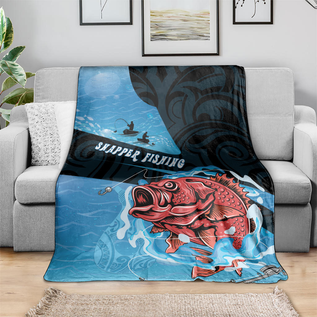 Snapper Fishing New Zealand Blanket Tamure Fish Hook Maori Pattern LT22 - Polynesian Pride