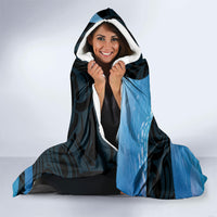 Snapper Fishing New Zealand Hooded Blanket Tamure Fish Hook Maori Pattern