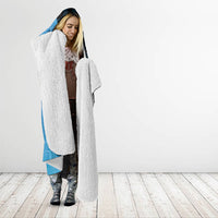 Snapper Fishing New Zealand Hooded Blanket Tamure Fish Hook Maori Pattern